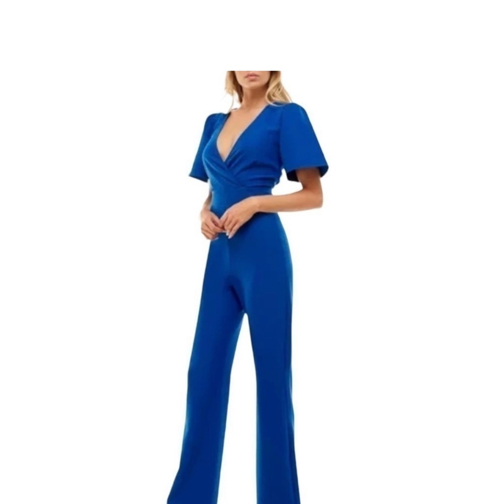 Socialite Blue Jumpsuit